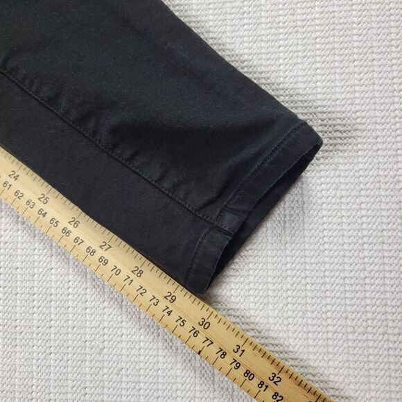 Eileen Fisher Skinny Jeans Black Mid Rise Size‎ XXS Organic Cotton READ - Picture 9 of 9